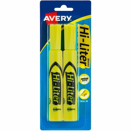 Desk Style Fluorescent Highlighters, PK2
