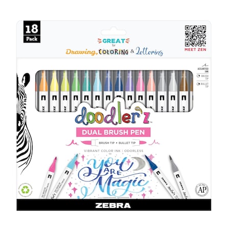 Dual Brush Pens