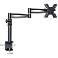 Monitor Arm, Black, Aluminum; Steel