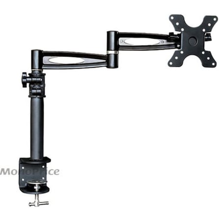 Monitor Arm, Black, Aluminum; Steel