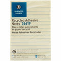 Sticky Note, Yellow, 5 Pads/Pack, PK12