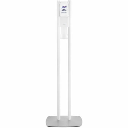 Hand Sanitizer Dispenser Stand, White