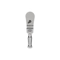 3/8 in Drive 90 Geared Teeth Pear Hand Ratchet, Polished