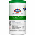Disinfecting Wipes, Canister, White, PK6