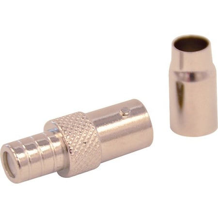 Cable Coupler, BNC/Female, RG59 Coax, PK10