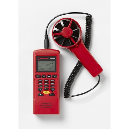 Anemometer, Temperature, RH Tester w/USB