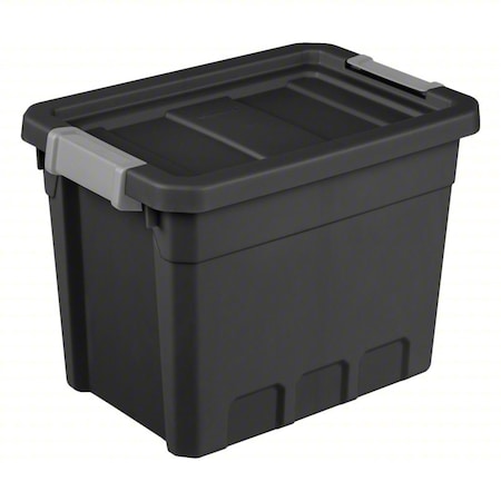 Storage Tote, 7.5 Gal Modular Stacker