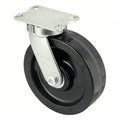 Plate Caster, Swivel, Phenolic, 11 1/2"H