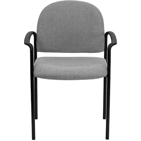 Gray Fabric Stack Chair