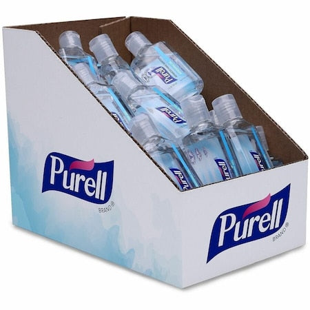 Hand Sanitizer, Gel, 1oz Portable Bottle, PK36 in Display Bowl
