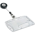 Badge Holder, Pouch, 2 3/4 inH, PK10