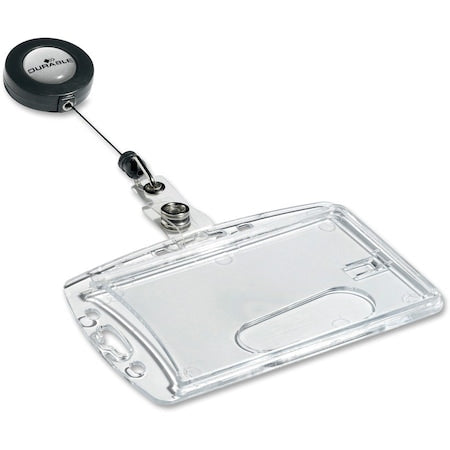 Badge Holder, Pouch, 2 3/4 inH, PK10