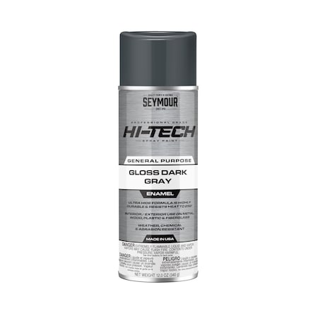 Hi Tech Enamel Spray Paint Gloss Dark Gr