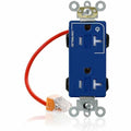 Straight Blade Receptacle, 5-20R, 20 A, 125V AC, Flush Mount, Self-Grounded