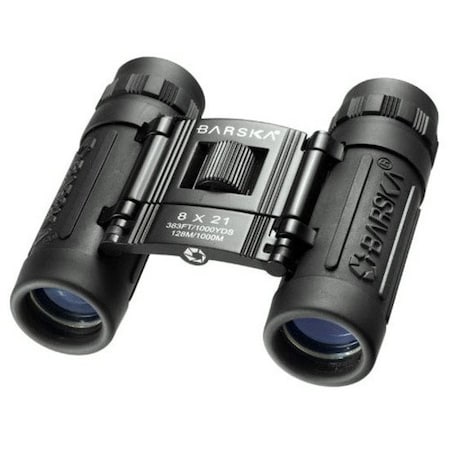 General Binoculars, 8x Magnification, Roof Prism, 383 ft at 1000 yd Field of View