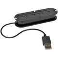 USB 2.0 Hub, Hi-Speed, 4-Port, Ultra-Mini