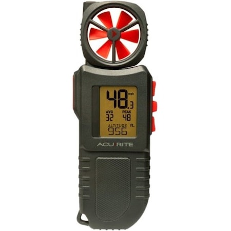 Anemometer,0 to 199 Velocity (FPM),LCD