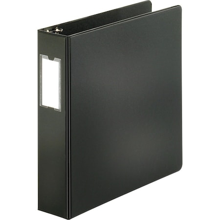 Ring Binder, Black, Clear Sleeve