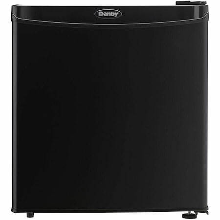 Compact Refrigerator and Freezer, 1.7 cu ft, Black