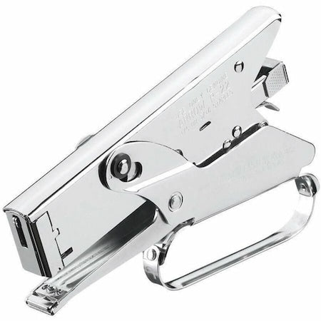 Plier Stapler, Manual, Heavy Dty, Flat Crwn