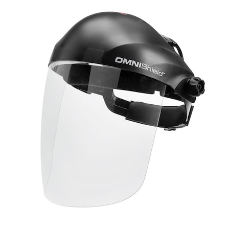 Face Shield, Clear, Dual Coating
