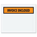 Packing List Envelopes, Orange, PK1000