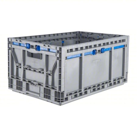 Automation Tote 23 5/8 in L, 15 3/4 in W, 11 3/4 in H, Plastic