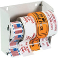 Wall Mount Label Dispenser, 8 1/2", White, 1/Each