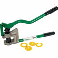 Metal Stud Punch, 1 11/32 in, 20 ga Steel Studs, Aluminum Head, Contoured Handle Design, Self-Stripping Design
