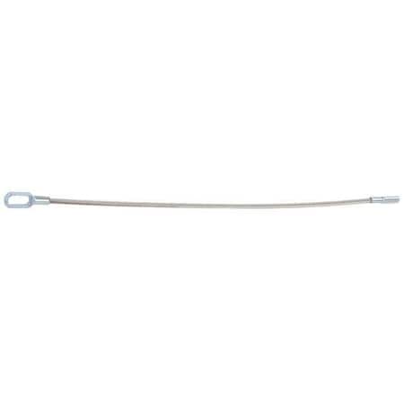 Fish Tape Leader, Flexible, 1/8 x 12 In, SS