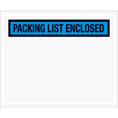 Packing List Envelopes, Blue, PK1000