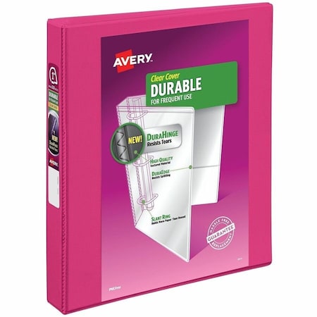 Durable View 3 Ring Binder, 1" Slant Rin