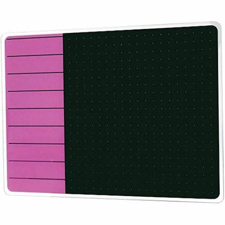 Board and wall fixing, 23 in, Tempered Glass Frame, Violet