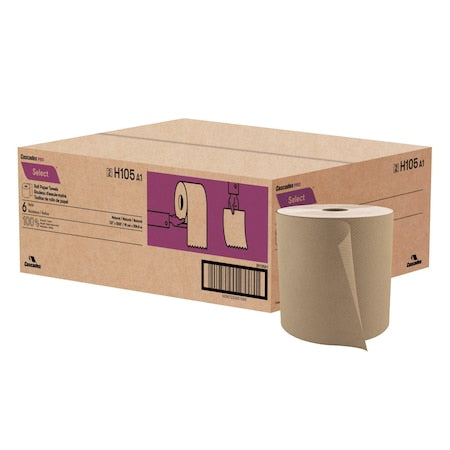 Hardwound Roll Towel Select Natural, PK6