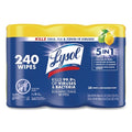 Disinfecting Wipes, Canister, Lemon and Lime Blossom, White, 3 PK