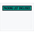 Packing List Envelopes, Green, PK1000