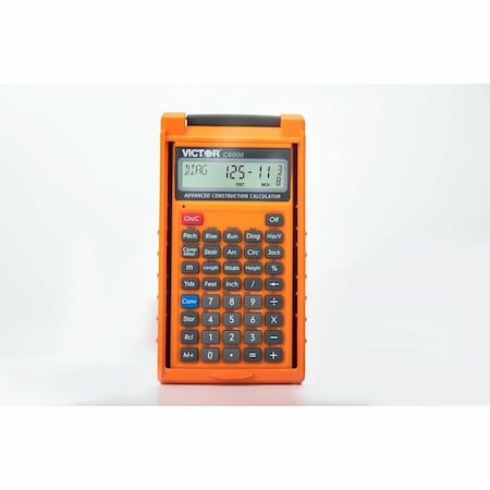 Construction Calculator, 3 1/2" W, 0.8" H