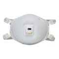 Particulate Respirator, N95, Cool Flow Valve, Nuisance Organic Vapors & Ozone, Molded, Adj., M, PK10