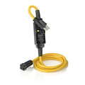SJTW GFCI Extension Cord, 14 AWG, Outdoor, 14/3, 1 Outlets, 5-15R, Black, Polycarbonate, 5-15P