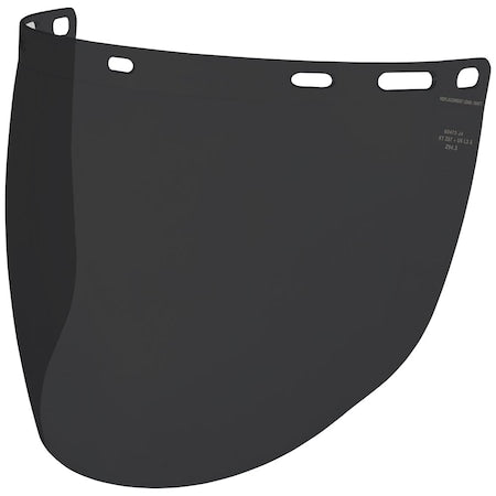 Face Shield Visor, Gray Visor, Polycarbonate