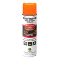 Precision Line Marking Paint, Inverted, APWA Orange, 20 oz