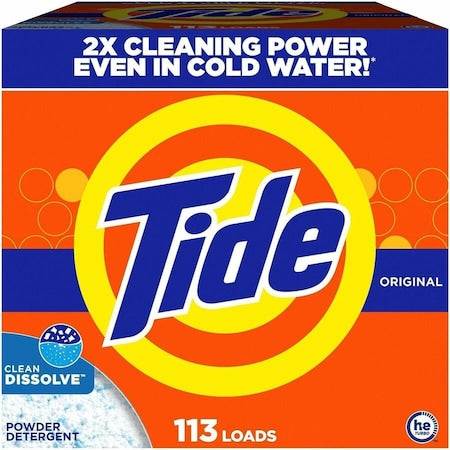 Laundry Detergent, 8.9 lb, Box, PK2