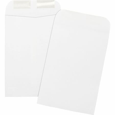 Catalog Envelope, White, Wove, PK5