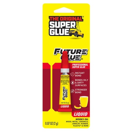 Instant Adhesive, Future Glue Series, Clear, 0.07 oz, Tube