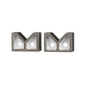 2 X 1-5/8 X 1-3/8" Cast Iron V Block Set
