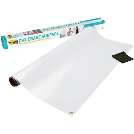 Dry Erase Sheet, Plastic, 36 in, 48 in