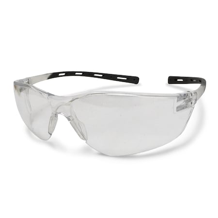 Tecona, Safety Glasses, Anti-Fog & Anti-Scratch, Clear Lens, Clear Frame, Full-Frame