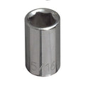 1/4" Drive, 11/32" SAE Socket, 6 Points