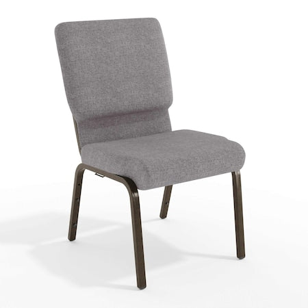 Gray Fabric Church Chair, PK4