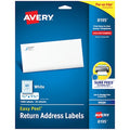 Inkjet Label, 1 3/4 in Label W, 2/3 in Label H, 60 Labels per Sheet White